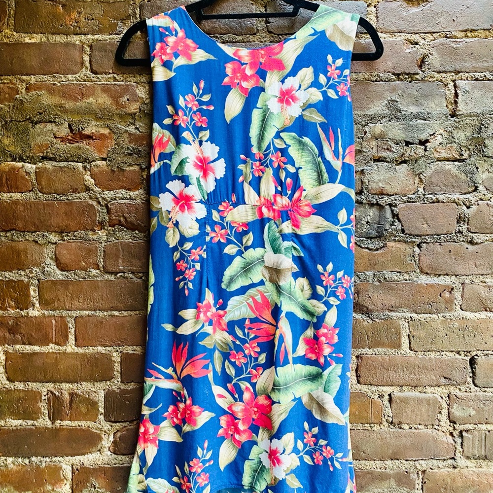 Blue Foral Summer Dress From Farm Rio
